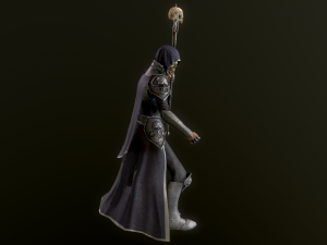 necromancer 3D Model