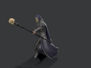 necromancer 3D Model