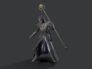 necromancer 3D Model