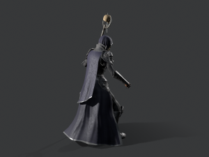 necromancer 3D Model