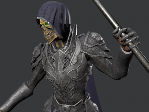 necromancer 3D Model