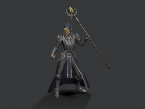 necromancer 3D Model