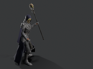 necromancer 3D Model
