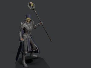 necromancer 3D Model