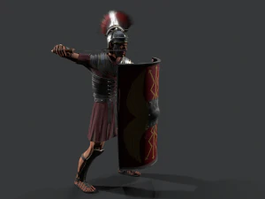 roman legioner 3D Model