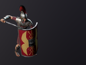 roman legioner Model 3D