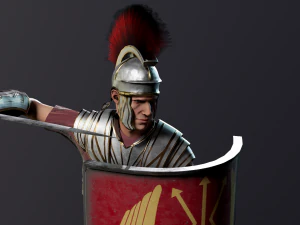 roman legioner 3D Model