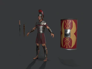 roman legioner 3D Model