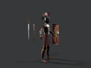 roman legioner 3D Model