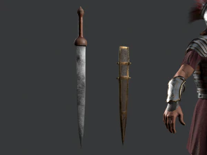 roman legioner 3D Model