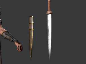 roman legioner 3D Model