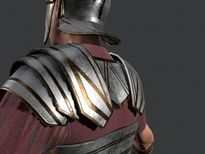 roman legioner Model 3D