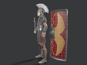 roman legioner 3D Model