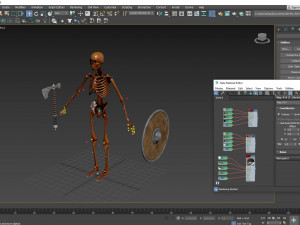 skeleton warrior2 Model 3D