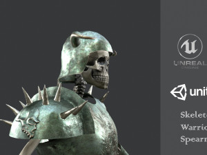 skeleton warrior 3 Model 3D
