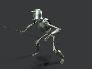 skeleton warrior 3 3D Model