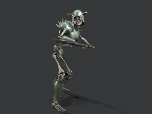 skeleton warrior 3 3D Model