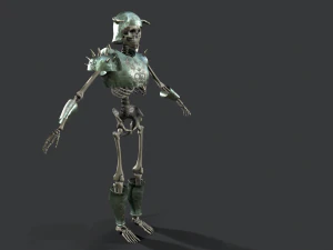 skeleton warrior 3 3D Model