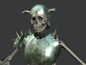 skeleton warrior 3 3D Model