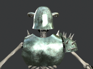 skeleton warrior 3 3D Model