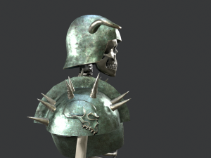 skeleton warrior 3 3D Model