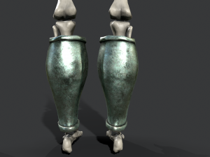 skeleton warrior 3 3D Model