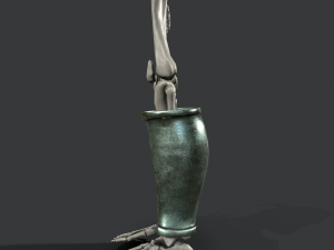 skeleton warrior 3 3D Model