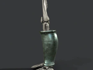 skeleton warrior 3 3D Model