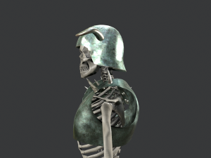 skeleton warrior 3 3D Model