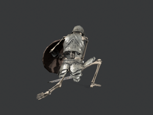 skeleton warrior 3D 모델