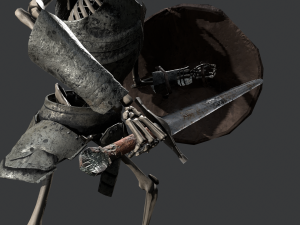 skeleton warrior 3D 모델