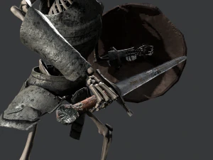 skeleton warrior 3D Model