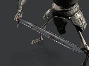 skeleton warrior 3D Model