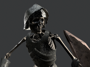 skeleton warrior 3D 모델
