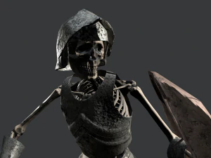 skeleton warrior 3D Model