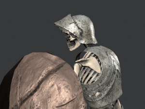 skeleton warrior 3D 모델