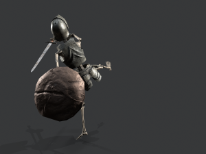 skeleton warrior 3D 모델
