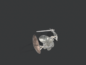 skeleton warrior 3D 모델