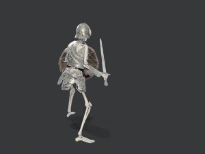 skeleton warrior 3D Model