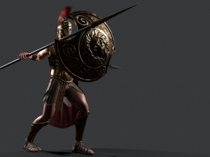 spartan 3D Model