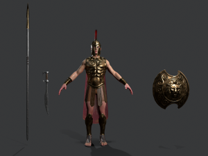 spartan 3D Model