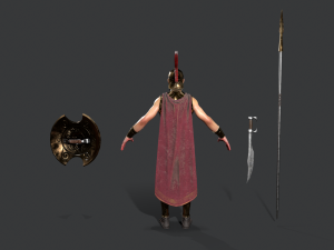 spartan 3D Model