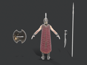spartan 3D Model