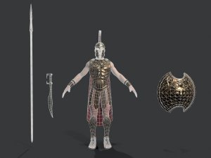 spartan 3D Model