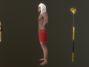 egyptian soldier 3D Model