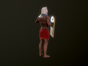 egyptian soldier 3D Model
