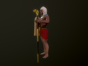 egyptian soldier 3D Model