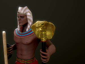egyptian soldier 3D Model