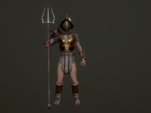 gladiator retiari 3D Model