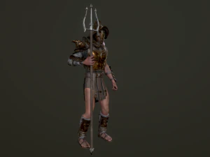 gladiator retiari 3D Model